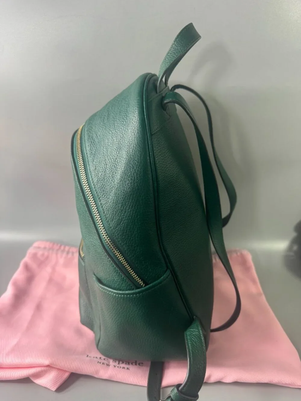 Kate Spade New York Leila Dome Backpack Pebbled Leather